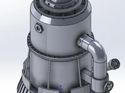 Rust Oil Refinery Free 3D print model