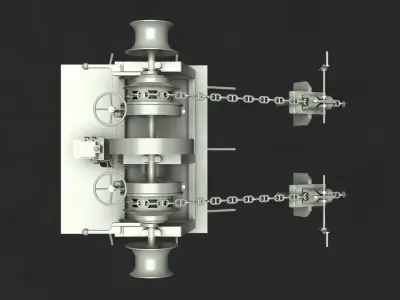 WINDLASS HSM 3D model