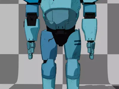 Dispatch Mechaman 3D model