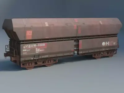 Train Wagon 3D model purchase