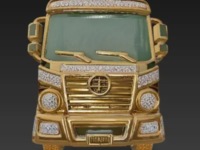 Truck Pendant  3D model