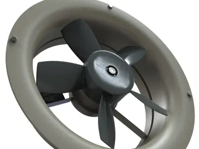 SIEMENS EXTRACTOR FAN 3D model