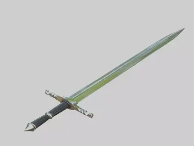 sword lord of rings 3D model