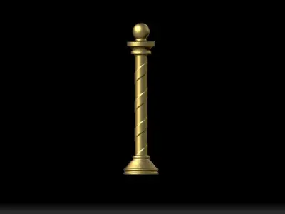 Antique Columns Aquarium Decor 3D print model