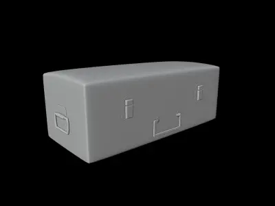 Storage trunk 3D model