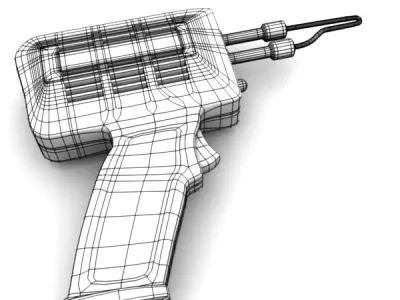 Soldering Gun 3D model purchase