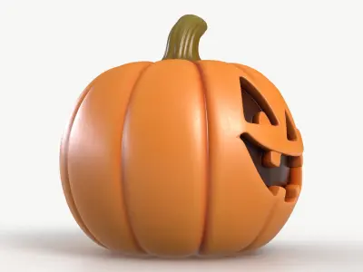 Jack o Lantern 1 3D model
