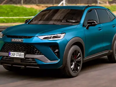Haval H6 GT 2026  3D model