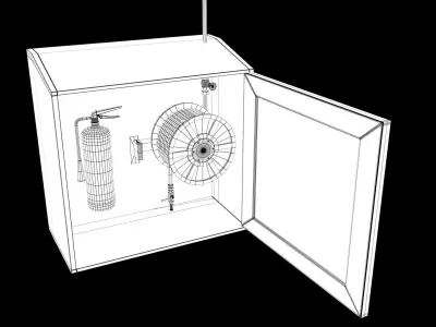 Industrial Fire Equipment model 3D model