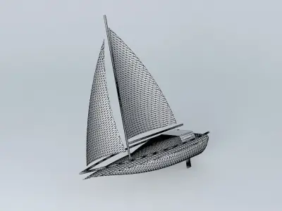 My Sailboat Free 3D model