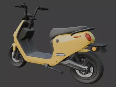 Stylized Electric Scooter 3D Model 3D model buy