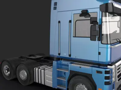 Magnum 6x2 3D model