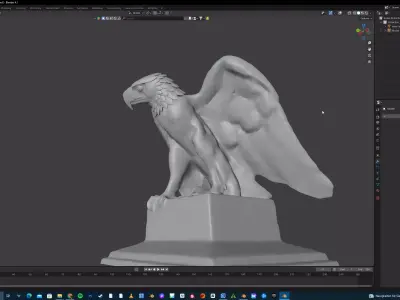 Germania - Reich Adler Eagle17 3D model