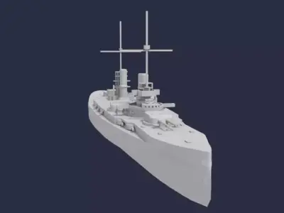 SMS Kaiser 3D print model