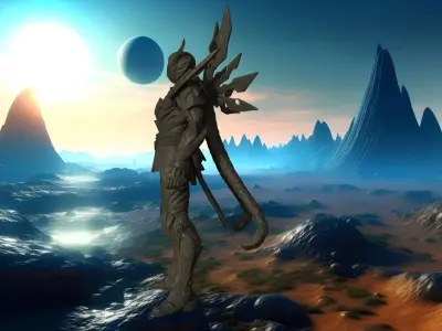 Valstrax Monster Dragon Knight Hunter 3D print model