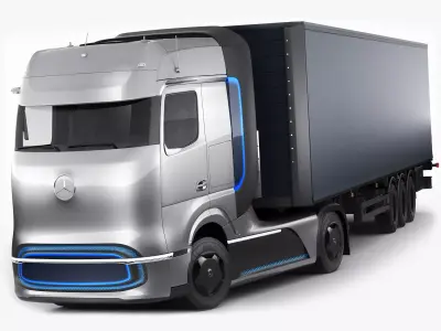Mercedes-Benz GenH2 Truck 3D model