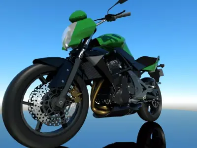 Kawasaki ER7 3D model