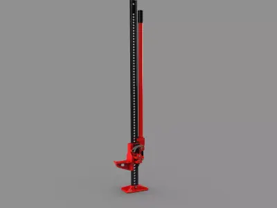 Hi-Lift 4x4 Farm Jack Low-poly 3D model