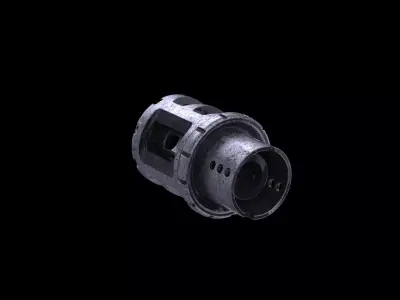 Muzzle brake gear vol2 3D model