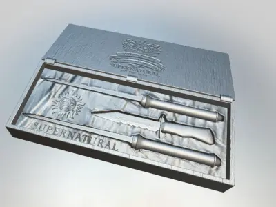 Supernatural Knife Box 3D model