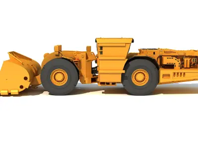 Mining Vehicles Models 3D model