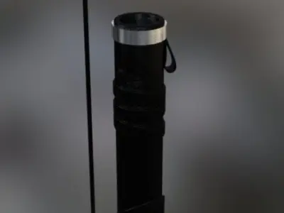 Bow Arrow Low-poly 3D model