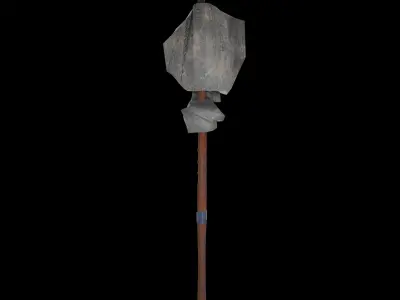 ConcreteSledgehammer Low-poly 3D model