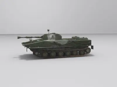 PT-85 North Korea Low-poly 3D model
