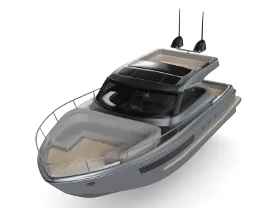 Motorboat 3D model