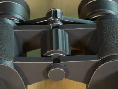 Binocular 3D model buy