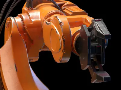 ABB IRB 7600 industrial Robot  purchase 3D model