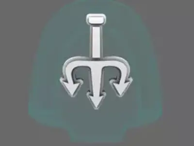 Star Tridents V10B Shoulder Symbols 3D print model