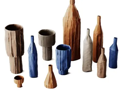 Paola Paronetto Ninfea Vase or Sculpture 3D model