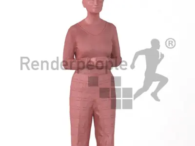Chara 4D 001 Presenting