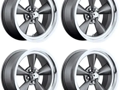 US Mags Standard Wheel Textured Gray 3D model