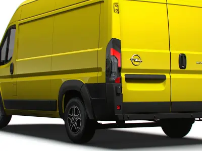 Opel Movano Van L2H2 2024 3D model