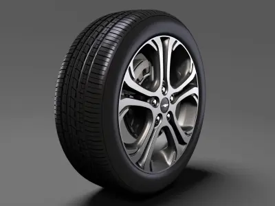 Chevrolet Bolt EV wheel 3D model