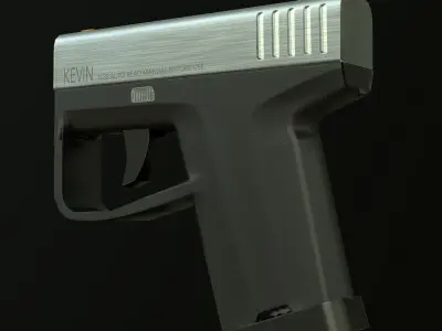Kevin handgun Free low-poly 3D model