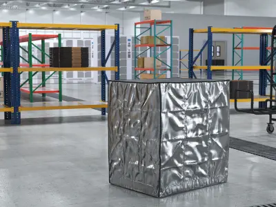 Insulated Thermal Box Cover 3D model