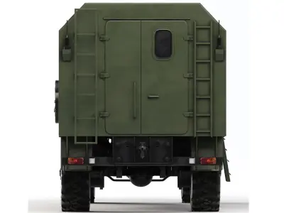 KrAZ 5233 1V26P-2 2018 3D model