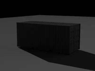 container shipping Free 3D model get