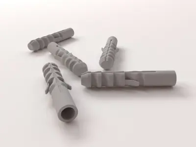 Wall Plug 3D model