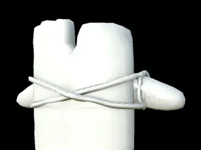 HIE Clean Horror Shield D180323 Low-poly 3D model