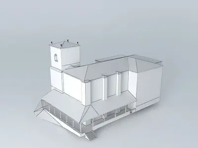 Albiztur Church Free 3D model