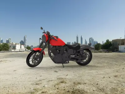 Yamaha XV950R 3D model