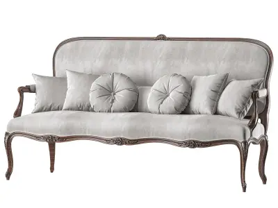 chairish  sofa art 8732 3D model