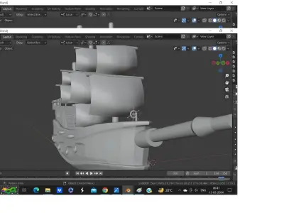 PIRATE SHIP Free 3D model purchase