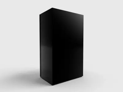 Refrigerator CG1 Free 3D model