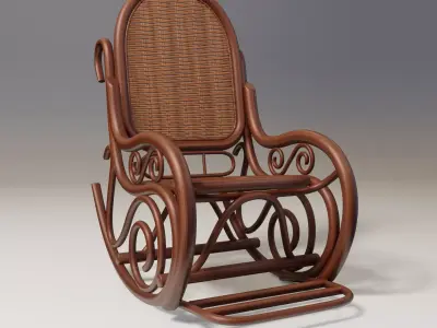 old chair 3D model