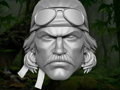 Hot Sause GI Joe Fan Art kit3D printable File For Action Figures 3D print model purchase